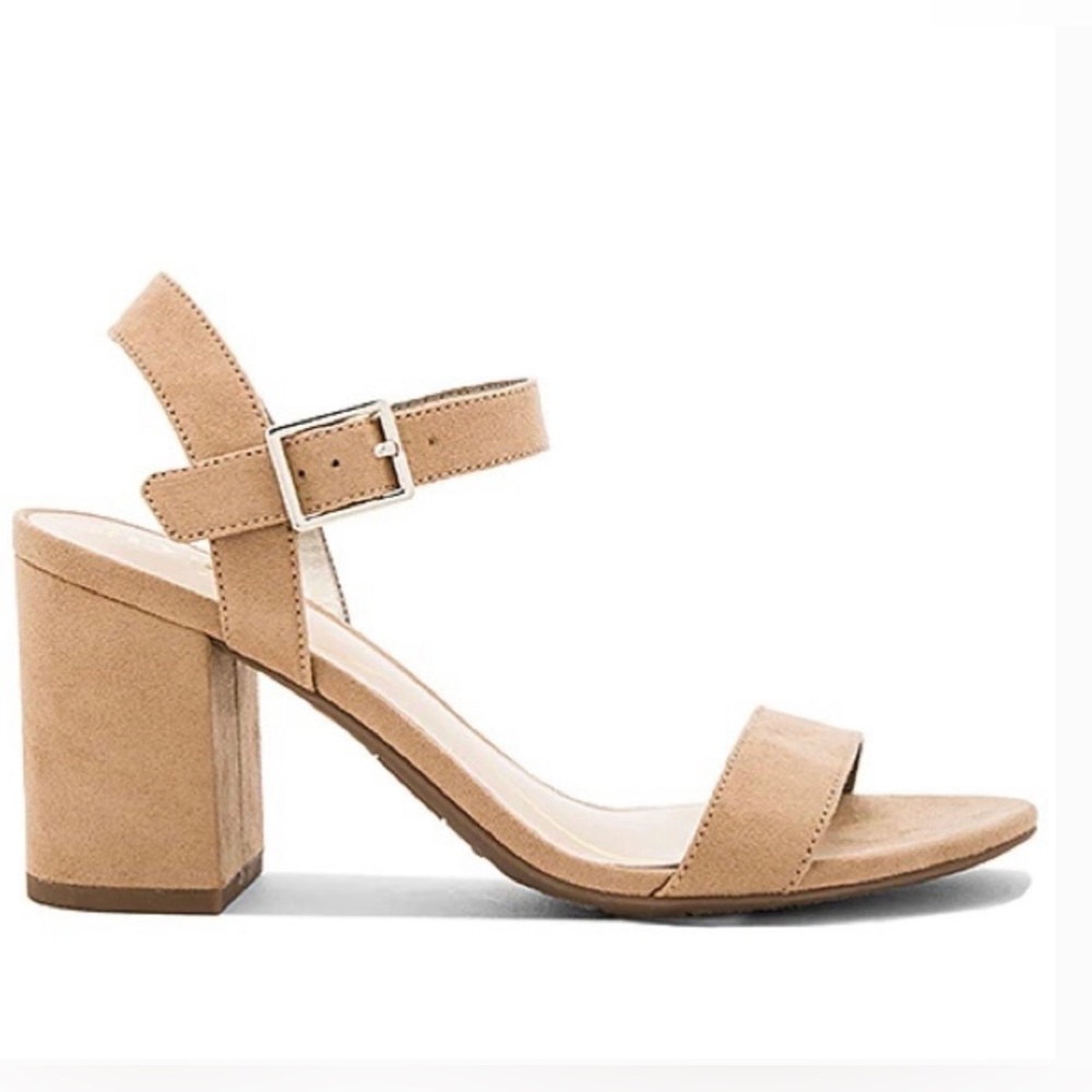 NWT *CIRCUS* by Sam Edelman…Suede Block Heel *ASHTON*…*SOFT NUDE*…Size: 8.5 M